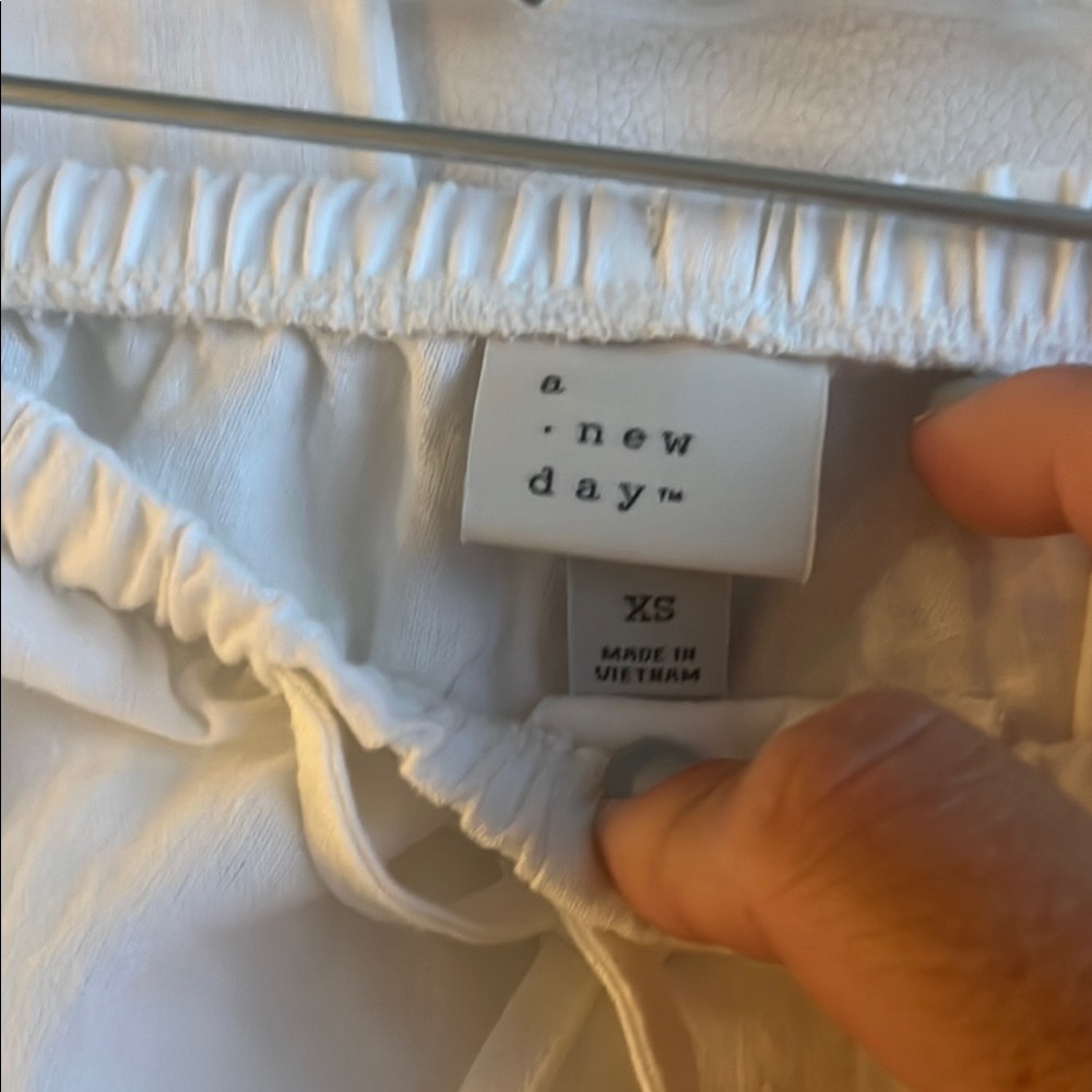 Linen White Women's Pants, XS, NWT - Picture 5 of 8